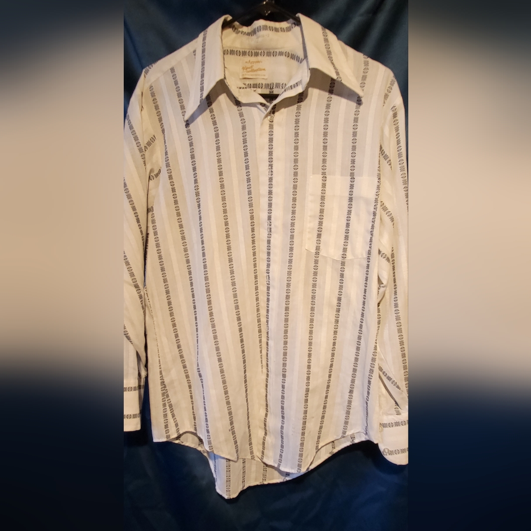 Men's 60's Vintage Button Down Shirt